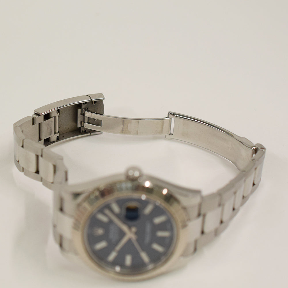 Datejust II Steel and White Gold 116334