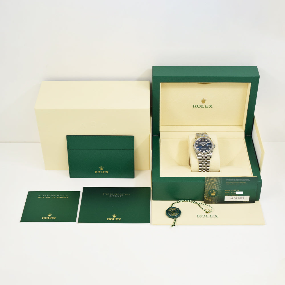 Datejust 36mm Steel and White Gold 126234G