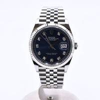 Datejust 36mm Steel and White Gold 126234G