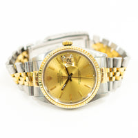 Datejust 36mm Steel and Yellow Gold 16233