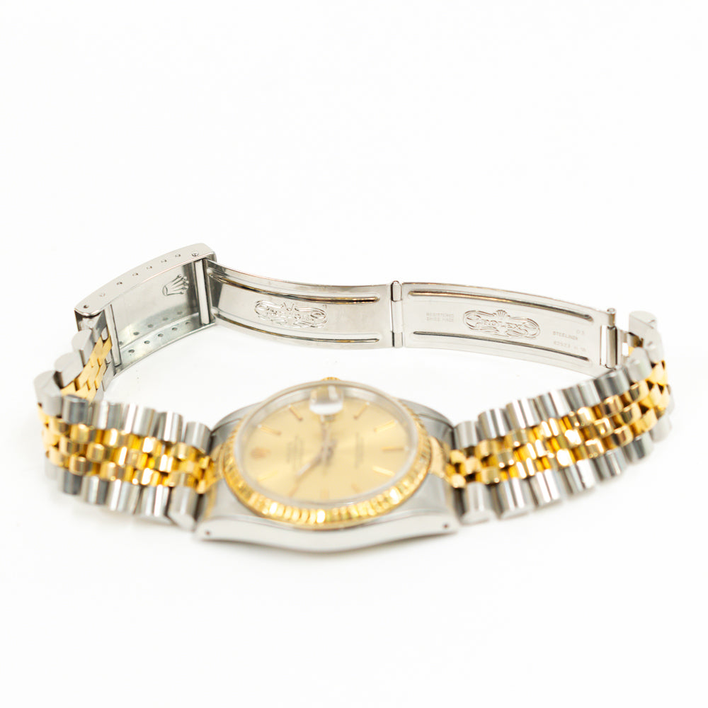 Datejust 36mm Steel and Yellow Gold 16233