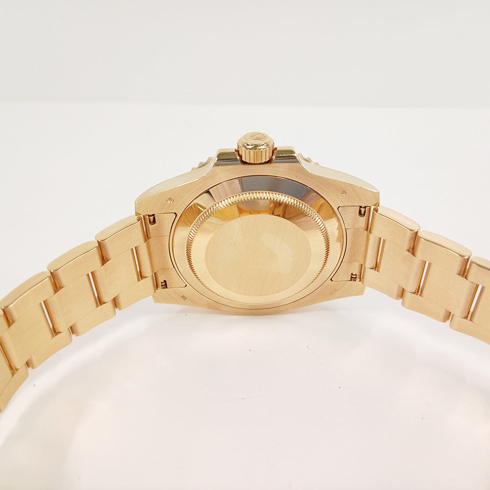 Submariner Date 40mm Black Ceramic Bezel Yellow Gold 116618LN