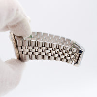 Datejust 36mm Steel and White Gold 16234