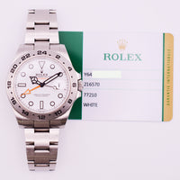 Explorer II 42mm Steel 216570