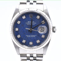 Datejust 36mm Steel and White Gold 16234G
