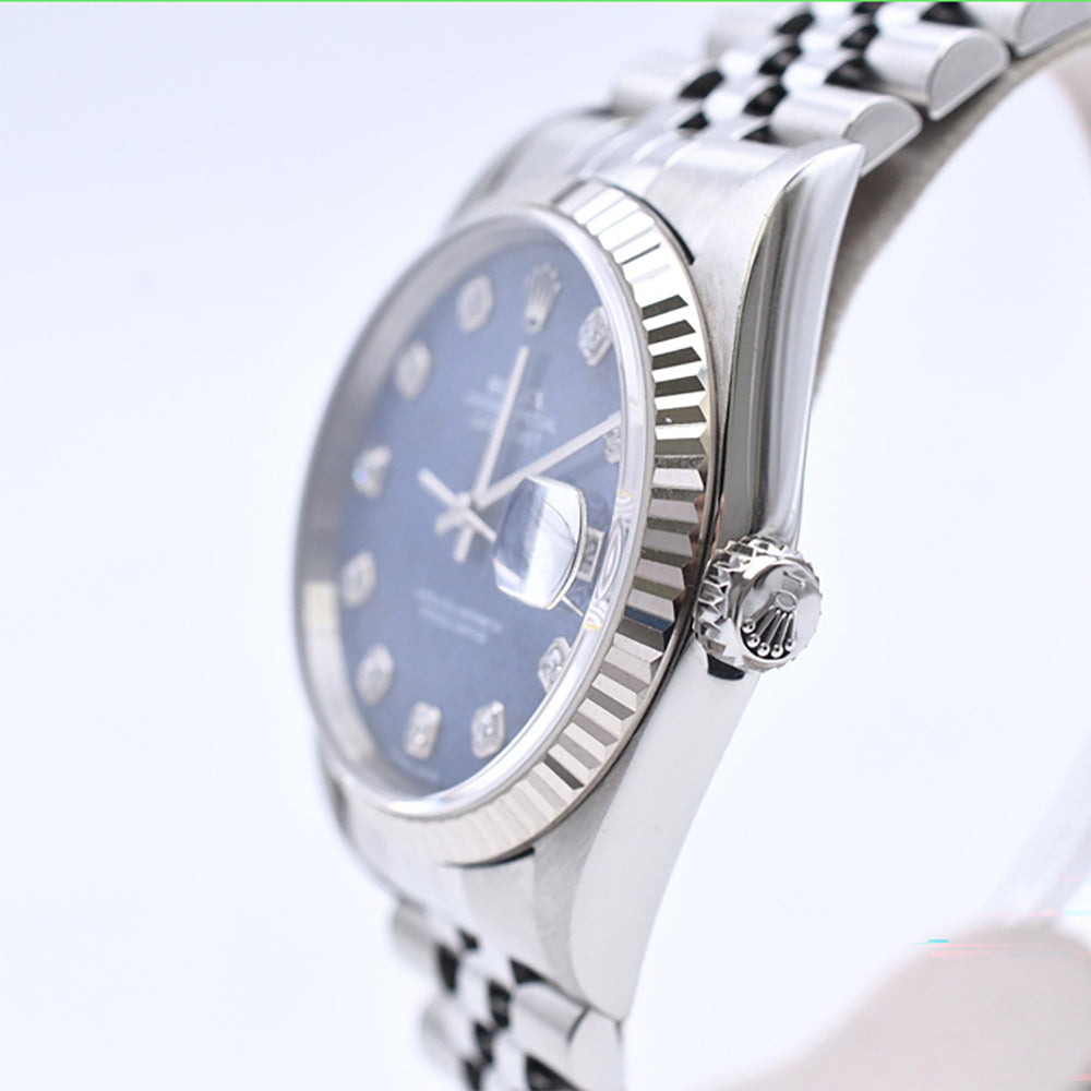Datejust 36mm Steel and White Gold 16234G
