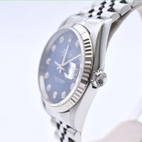 Datejust 36mm Steel and White Gold 16234G