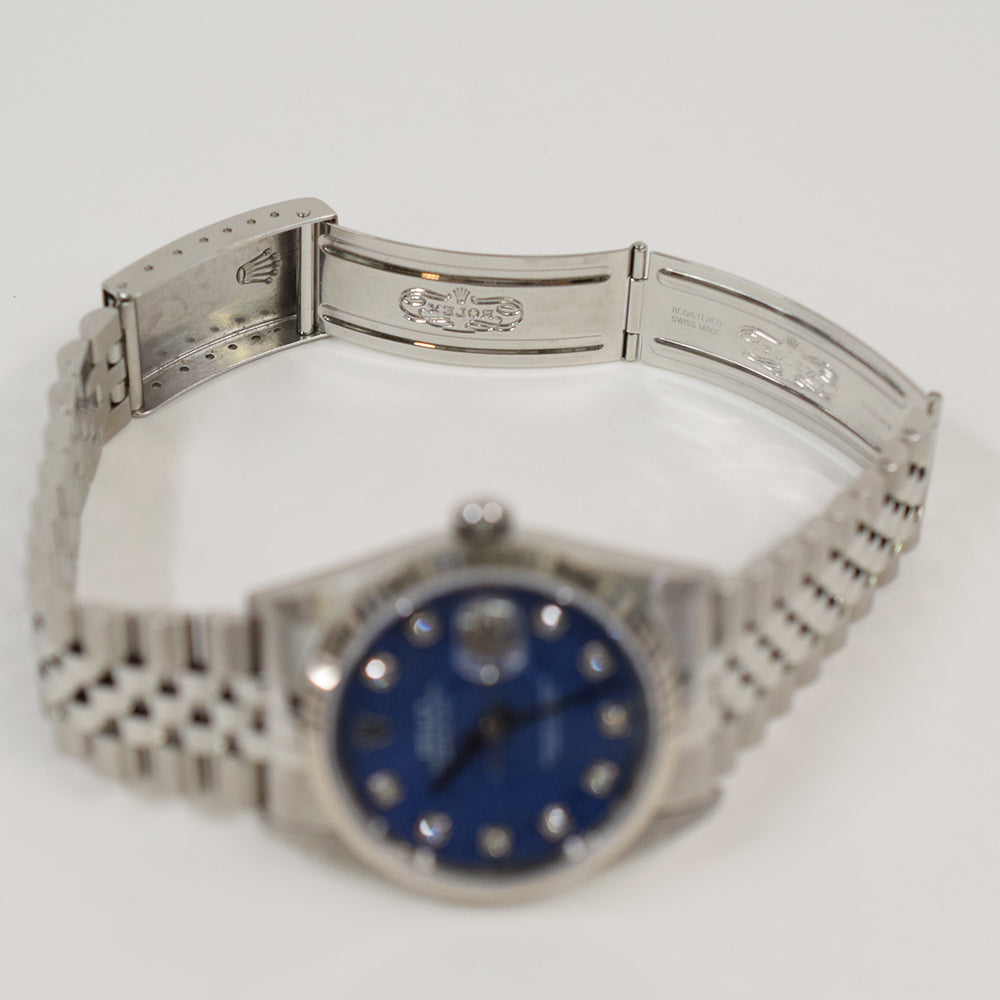 Datejust 36mm Steel and White Gold 16234G
