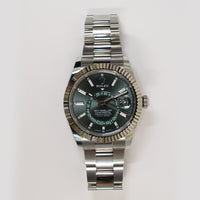 Sky-Dweller Steel and White Gold 336934