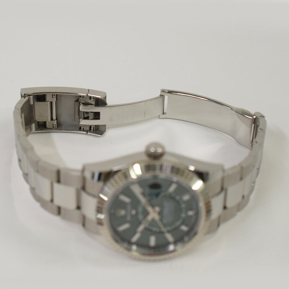 Sky-Dweller Steel and White Gold 336934