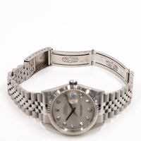 Datejust 36mm Steel and White Gold 16234G