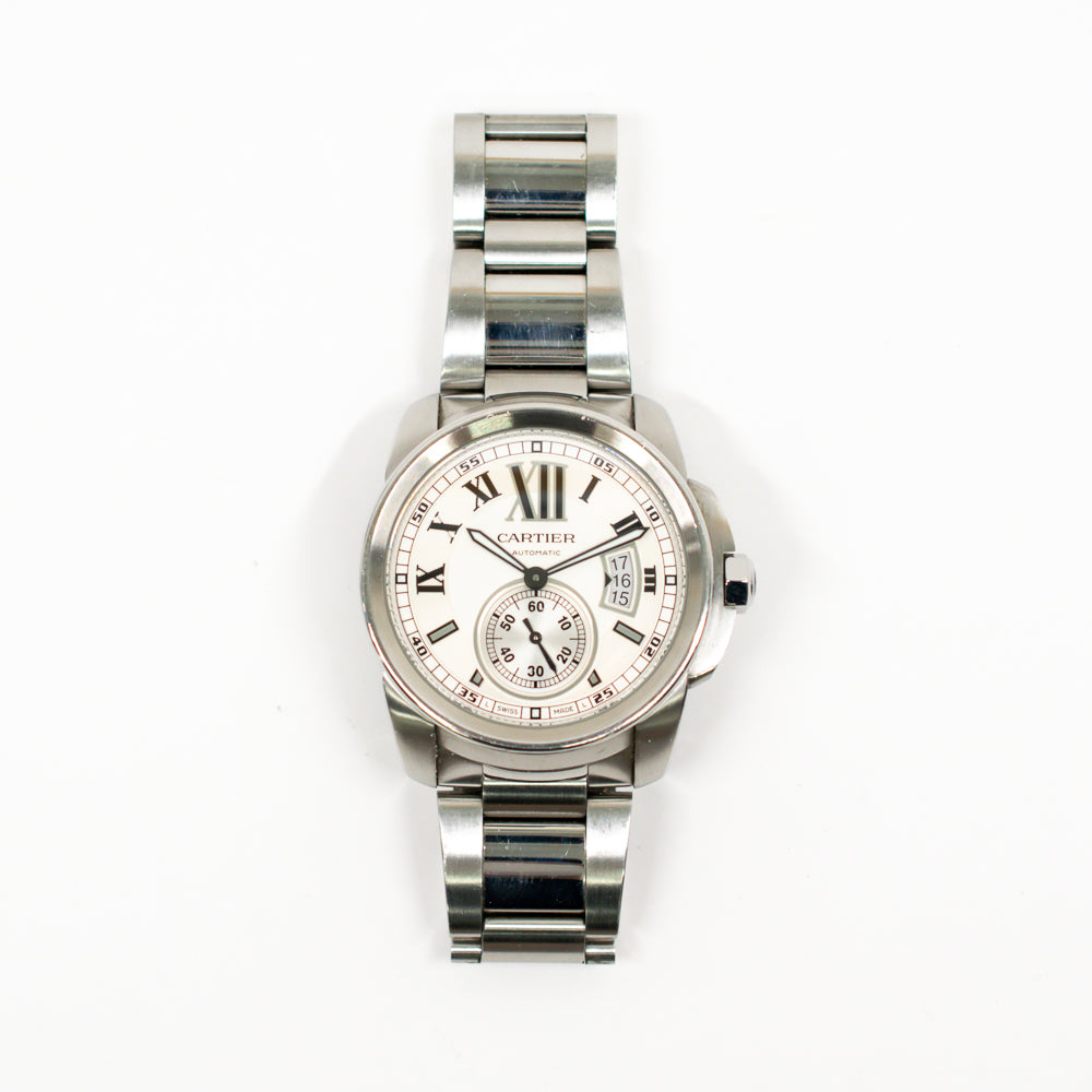 Calibre de Cartier 42mm Steel W7100015
