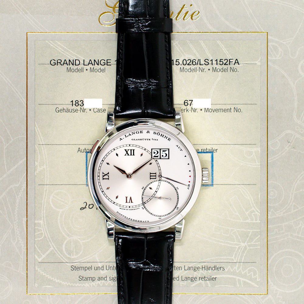 Grand Lange 1 42mm Platinum 115.026