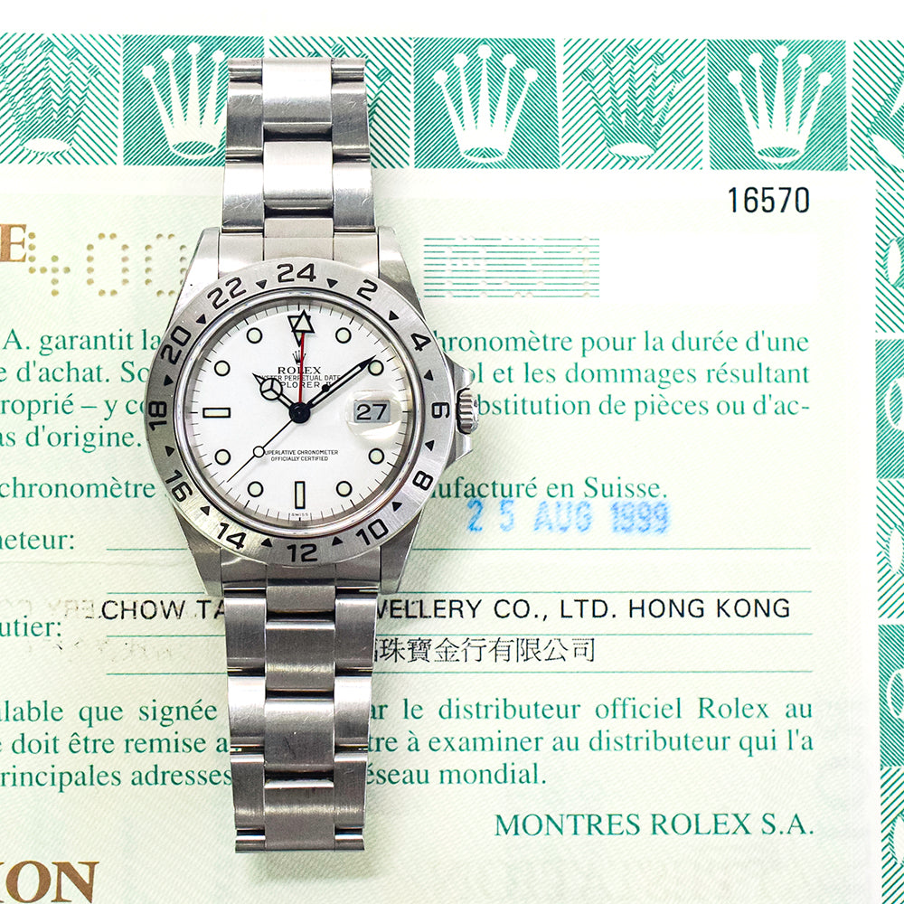 Explorer II 40mm Steel 16570