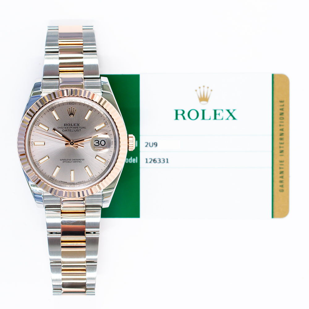 Datejust 41mm Steel and Rose Gold 126331