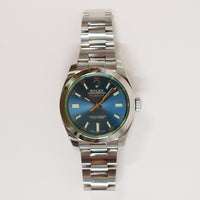 Milgauss Green Crystal 116400GV
