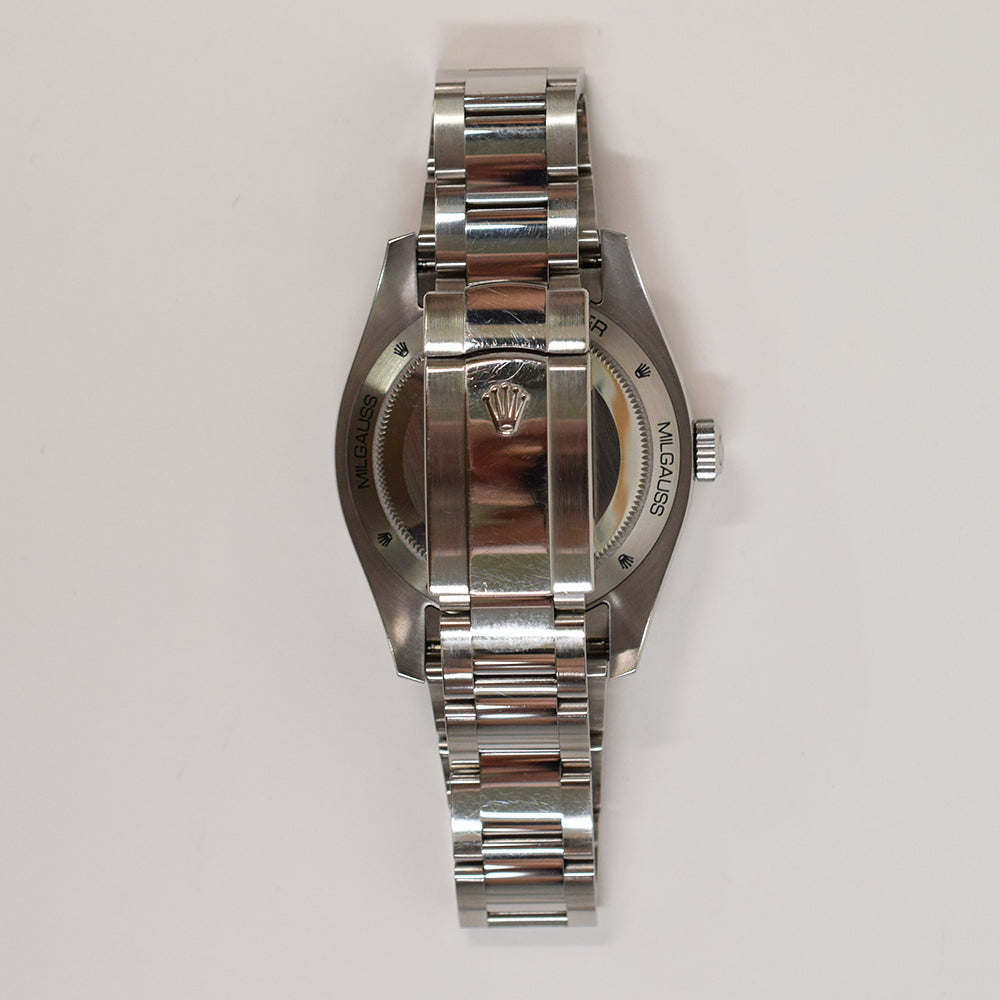 Milgauss Green Crystal 116400GV