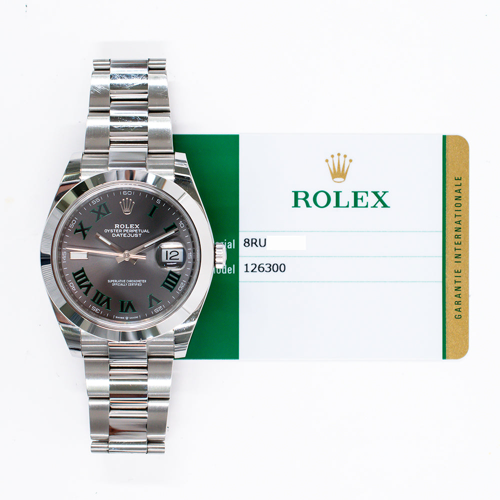 Datejust 41mm Steel 126300