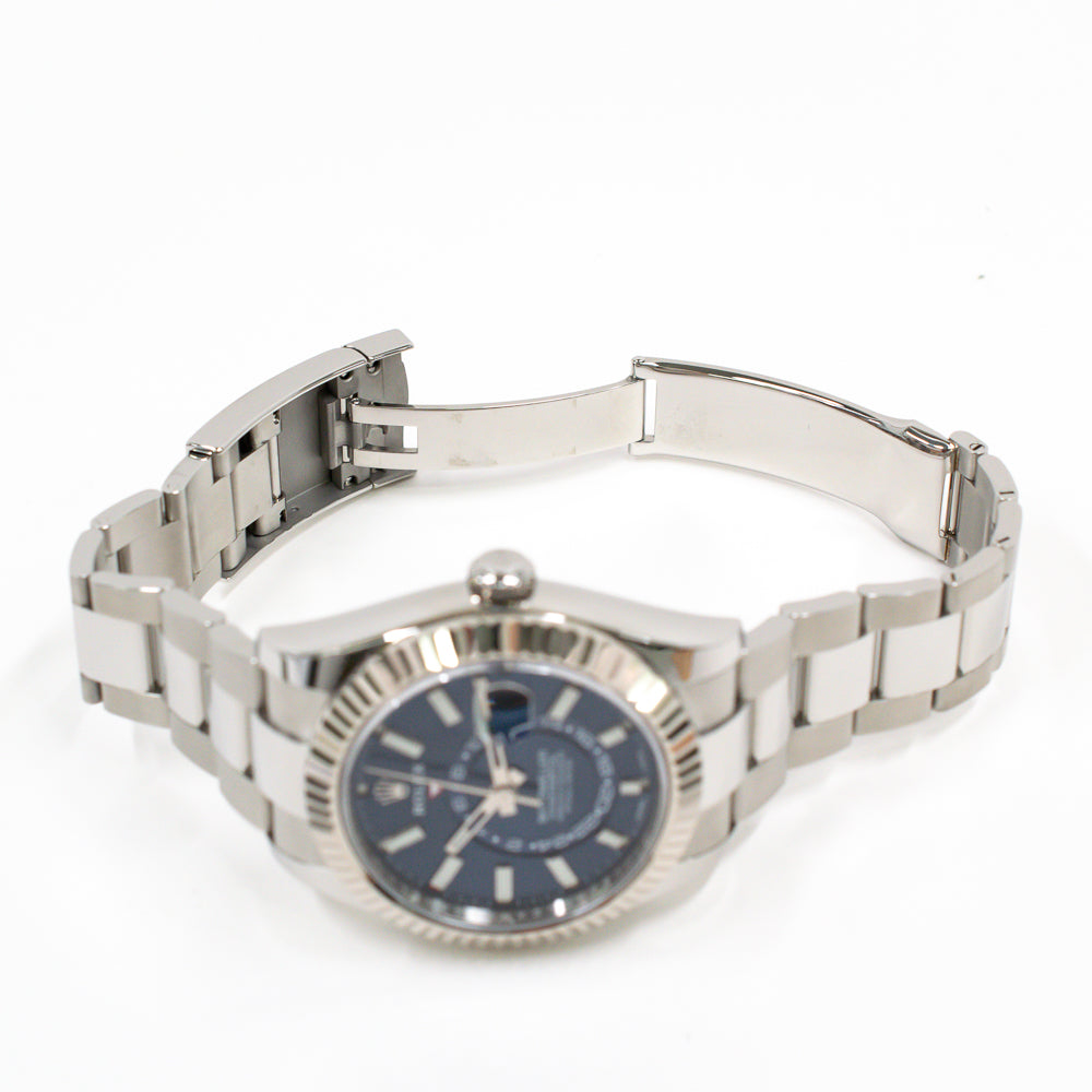 Sky-Dweller Steel and White Gold 326934
