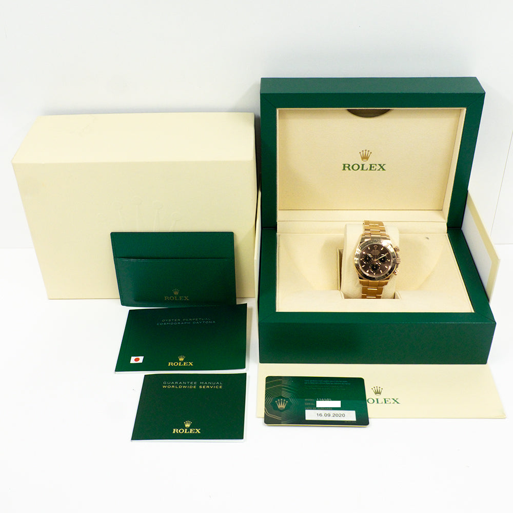 Daytona Rose Gold 116505