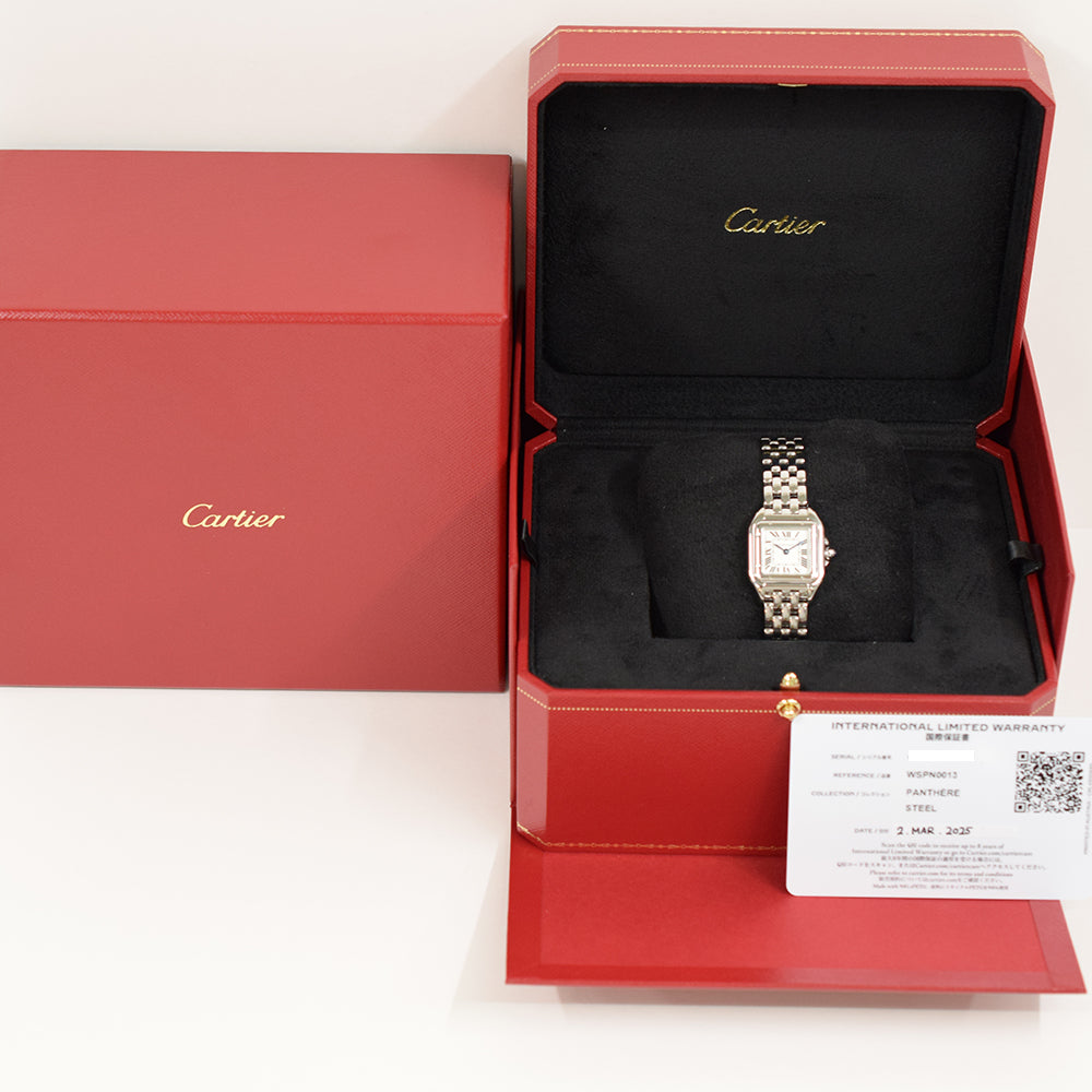 Panthère de Cartier 22mm x 30mm Stainless Steel quartz WSPN0013