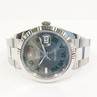Datejust 41mm Steel and White Gold 126334