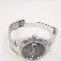 Datejust 41mm Steel and White Gold 126334