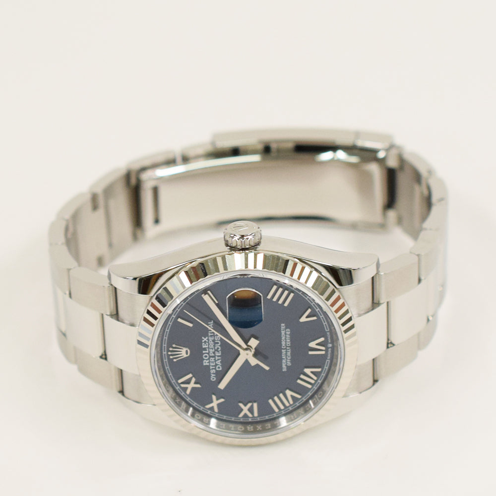 Datejust 36mm Steel and White Gold 126234
