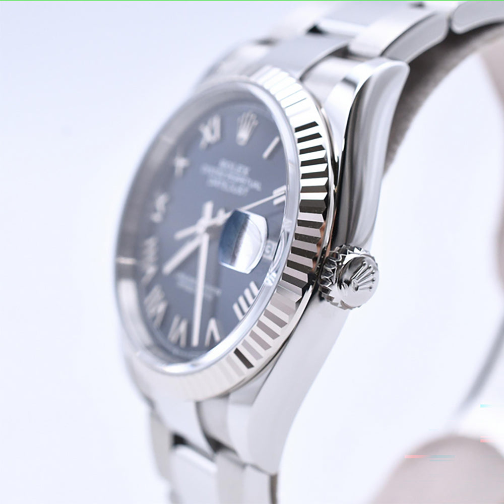 Datejust 36mm Steel and White Gold 126234