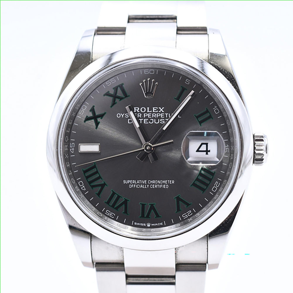 Datejust 36mm Domed Bezel Steel 126200