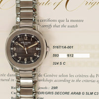 Aquanaut 40.8mm Self Winding Stainless Steel 5167/1A-001
