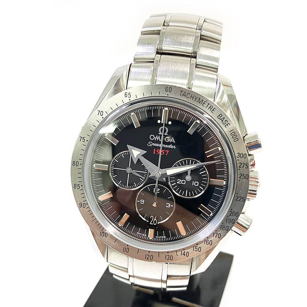 Speedmaster Broad Arrow 42mm 1957 Chronograph Steel on Steel 321.10.42.50.01.001