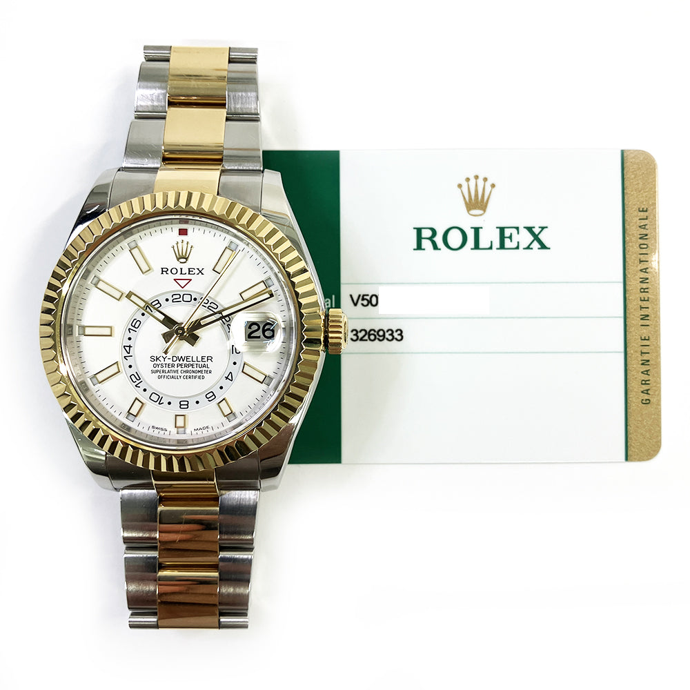 Sky-Dweller Steel and Yellow Gold 326933