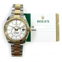 Sky-Dweller Steel and Yellow Gold 326933
