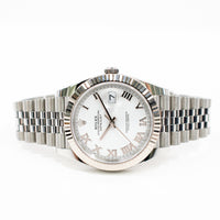 Datejust 41mm Steel and White Gold 126334
