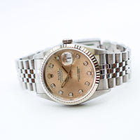 Datejust 36mm Steel and White Gold 16234