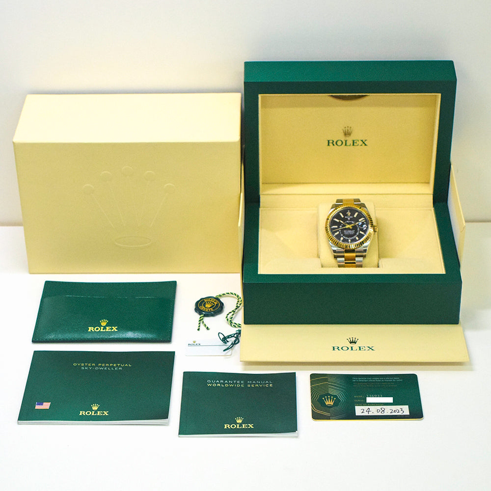 Sky-Dweller Steel and Yellow Gold 336933