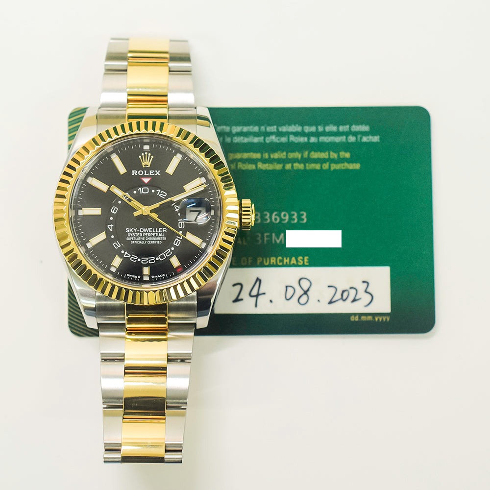 Sky-Dweller Steel and Yellow Gold 336933