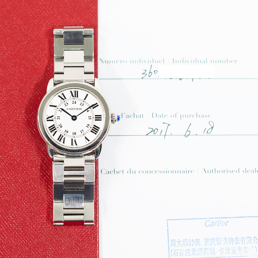 Ronde Solo Small Quartz 29mm Steel W6701004