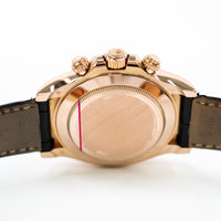 Daytona Rose Gold with Rubber Strap 116515LN
