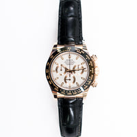 Daytona Rose Gold with Rubber Strap 116515LN