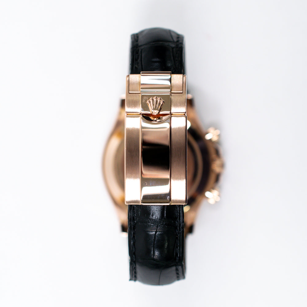 Daytona Rose Gold with Rubber Strap 116515LN