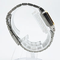 Santos Galbée - Steel and Yellow Gold - 24mm x 24mm W20012C4