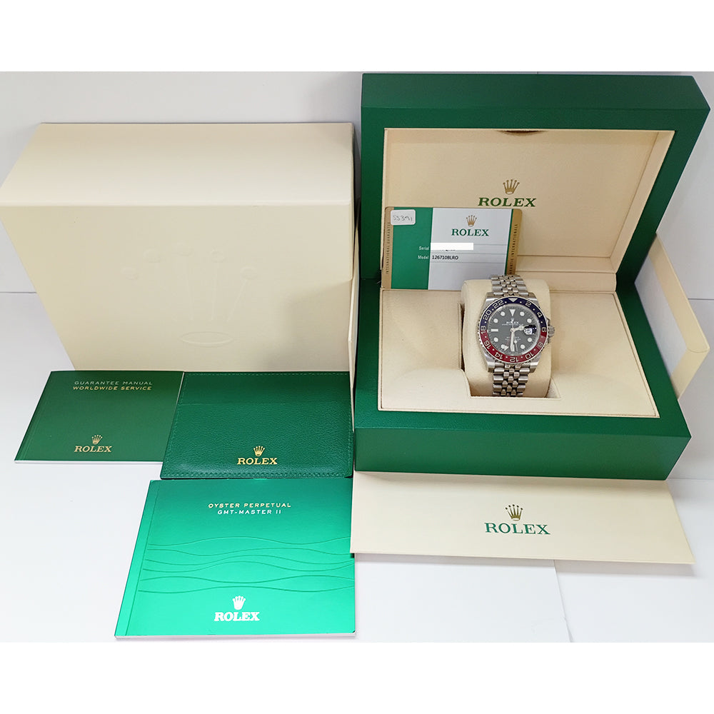 GMT-Master II "Pepsi" Steel 126710BLRO