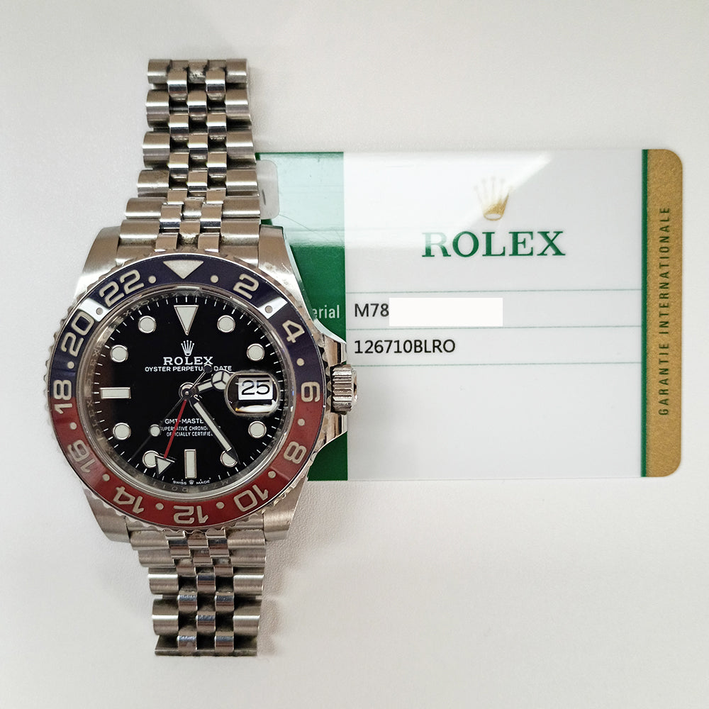 GMT-Master II "Pepsi" Steel 126710BLRO