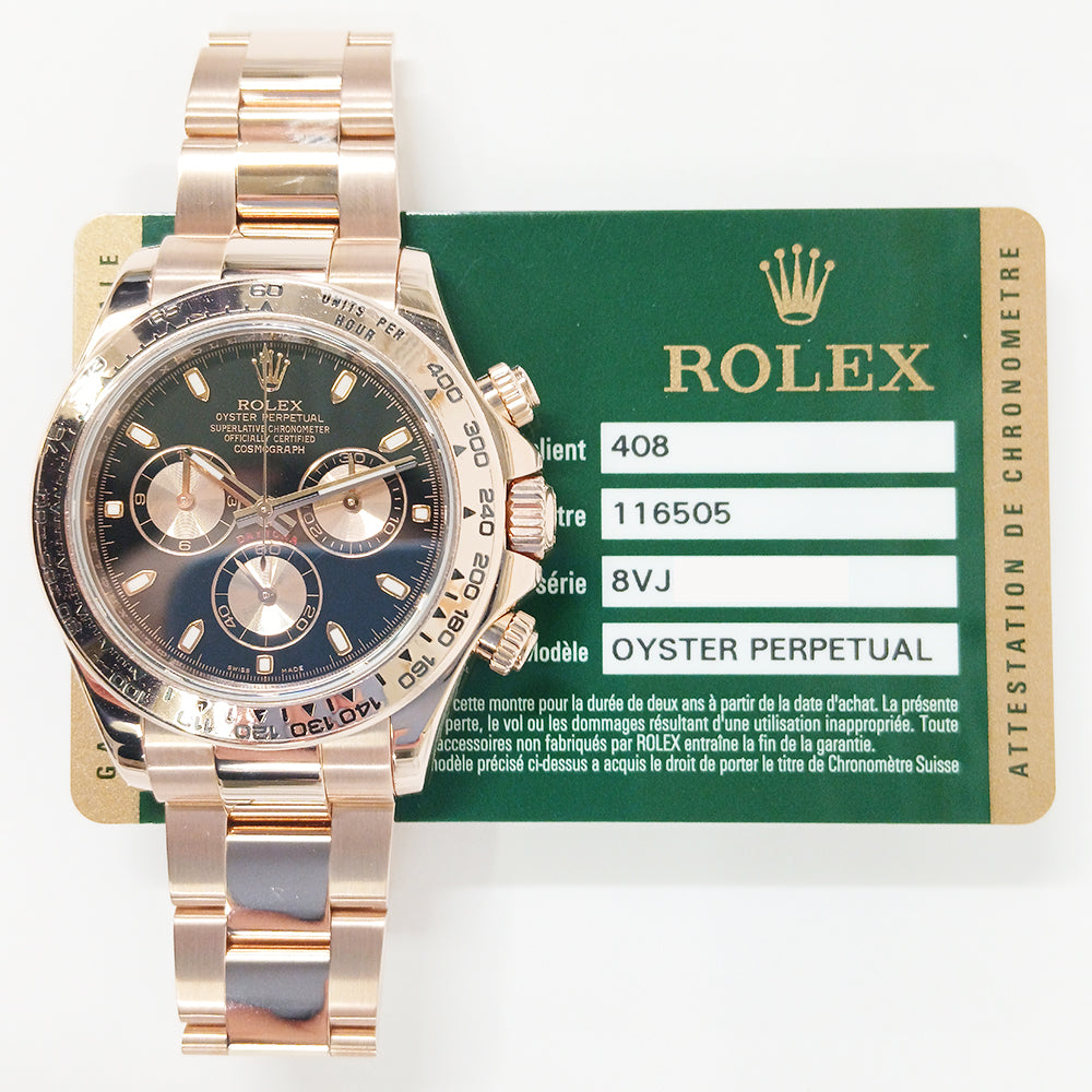 Daytona Rose Gold 116505