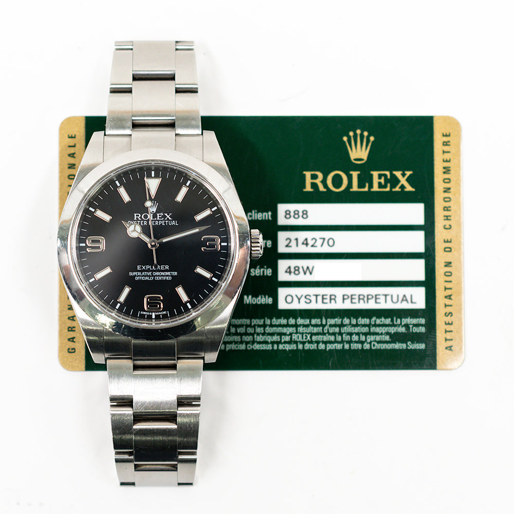 Explorer 39mm Steel 214270