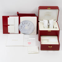 Santos Demoiselle Quartz 20mm x 20mm White Gold WF9005Y8