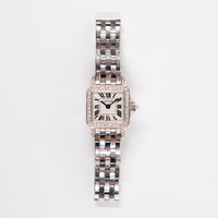 Santos Demoiselle Quartz 20mm x 20mm White Gold WF9005Y8