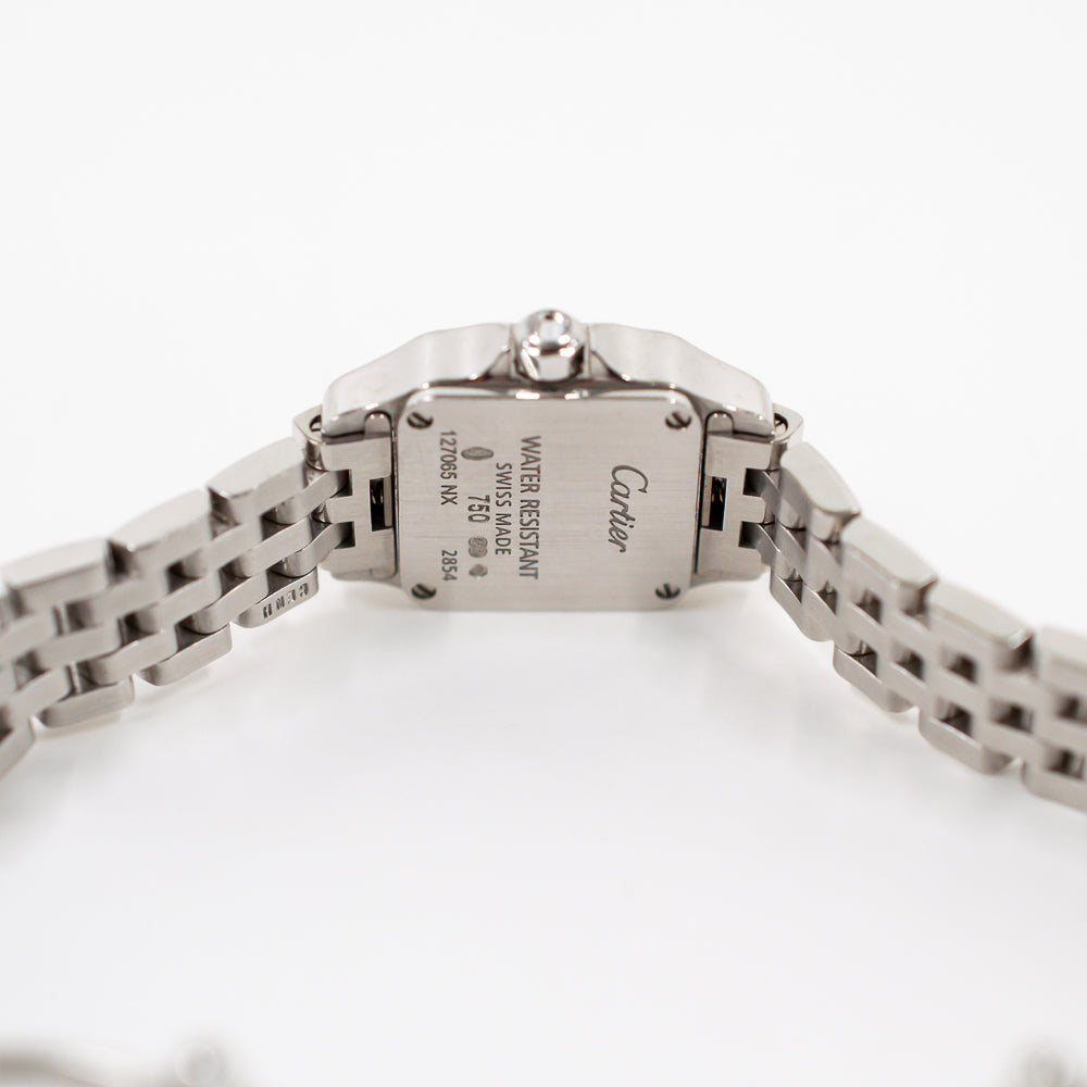 Santos Demoiselle Quartz 20mm x 20mm White Gold WF9005Y8